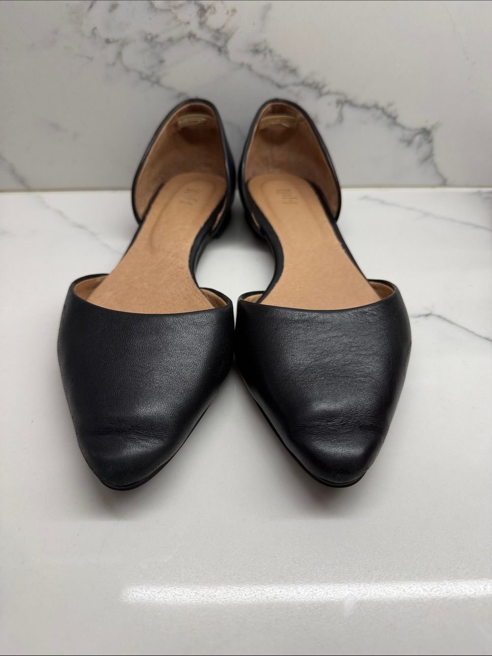 J. Jill Black Pointed D'Orsay Flats